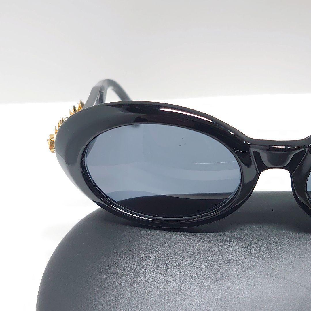 ✨美品✨GIANNI VERSACE 花 ゴールド ブラック MOD.527/G
