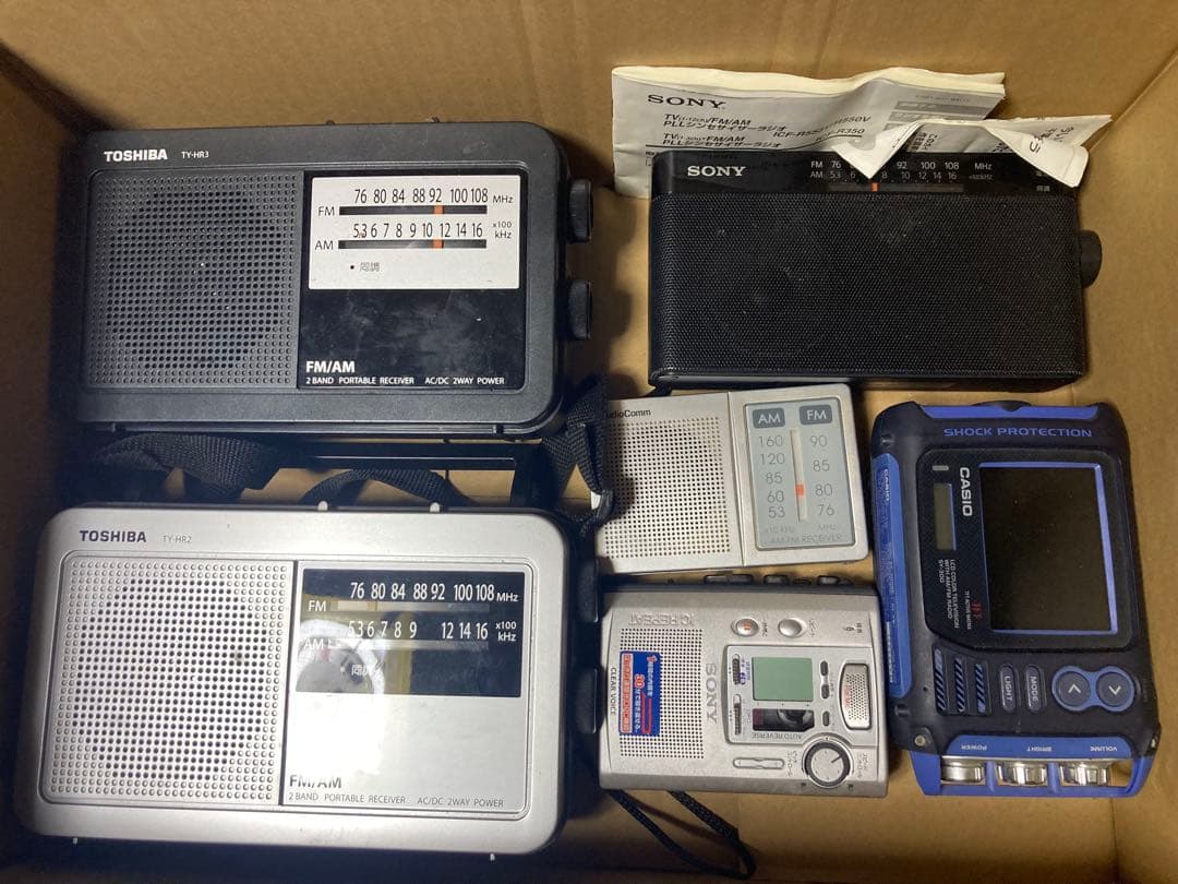 ラジオ ジャンク品 まとめ売り 33点セット