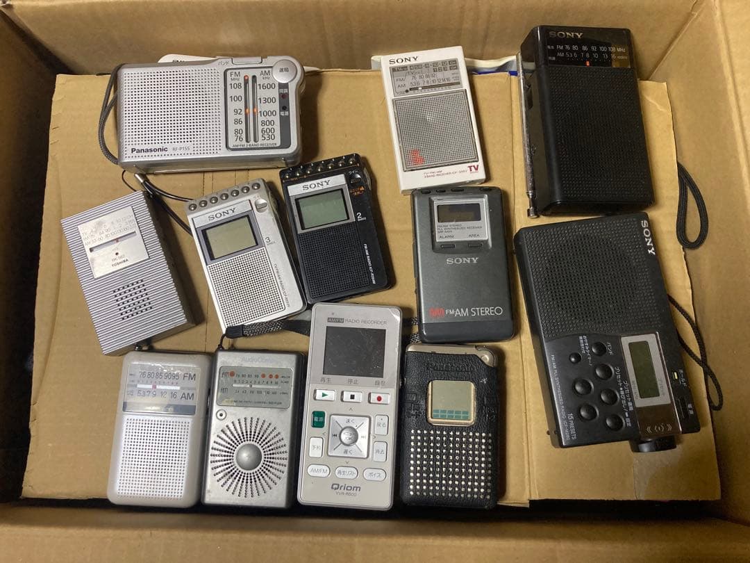 ラジオ ジャンク品 まとめ売り 33点セット