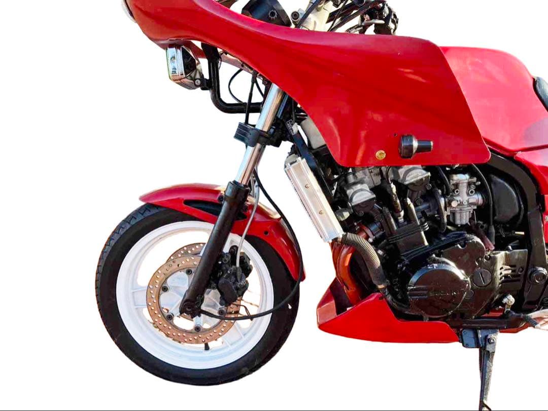 ラジエーターカバー　GF250　送料無料　かっぺオリジナル　空冷オイルクーラー風