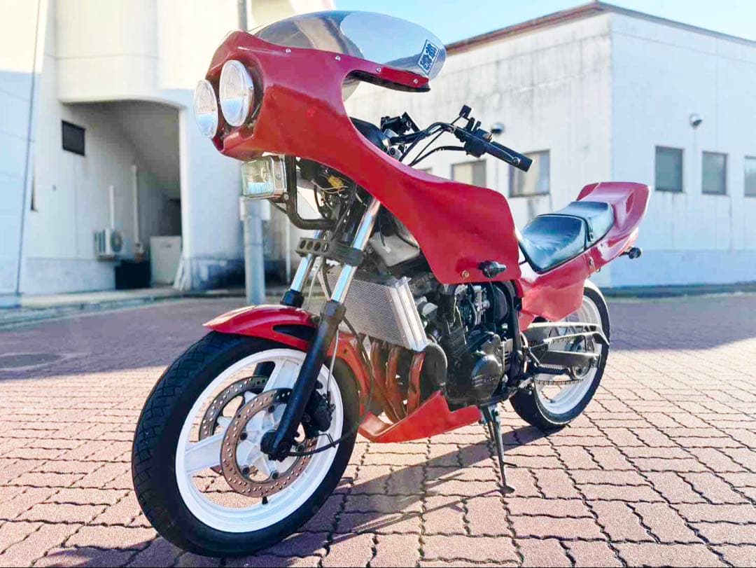 ラジエーターカバー　GF250　送料無料　かっぺオリジナル　空冷オイルクーラー風