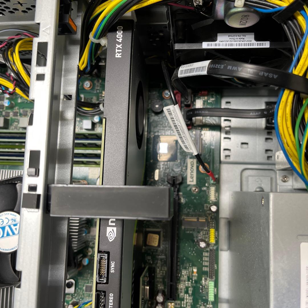 ThinkStation P340 64GBメモリ 4.5TB HDD