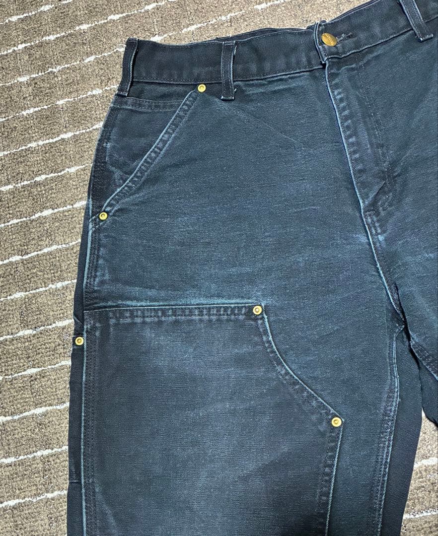 色落ち○ carhartt ダブルニーペインターパンツ 32×30 アメリカ製