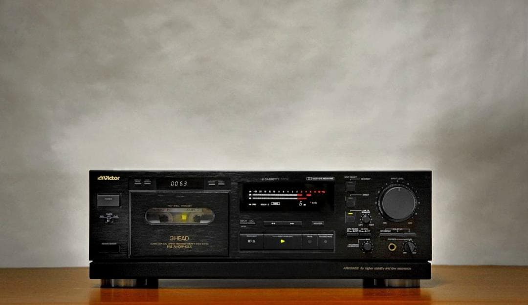 ★3ヘッド上級機を味わう…VICTOR ステレオカセットデッキ TD-V731