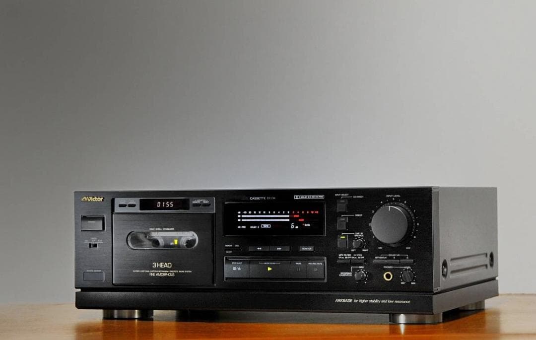 ★3ヘッド上級機を味わう…VICTOR ステレオカセットデッキ TD-V731