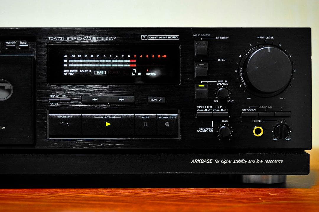 ★3ヘッド上級機を味わう…VICTOR ステレオカセットデッキ TD-V731