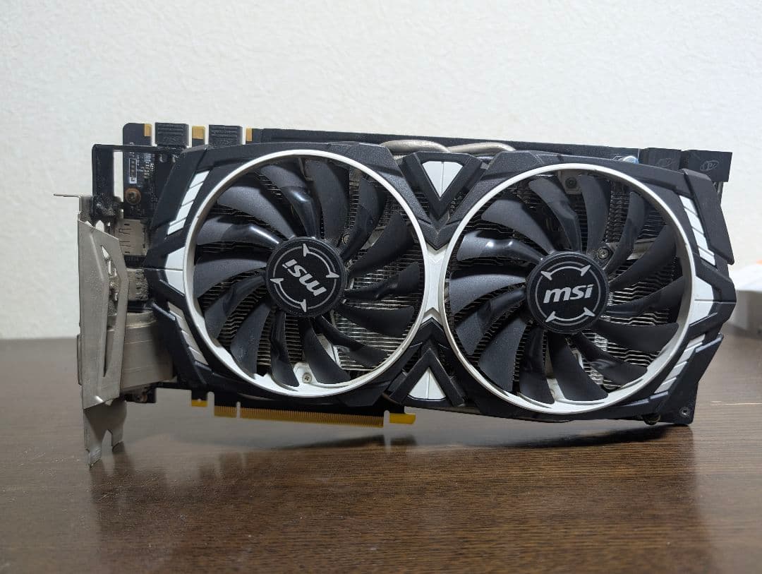 グラフィックボード・グラボ・ビデオカード MSI Armor GTX1080 8G OC
