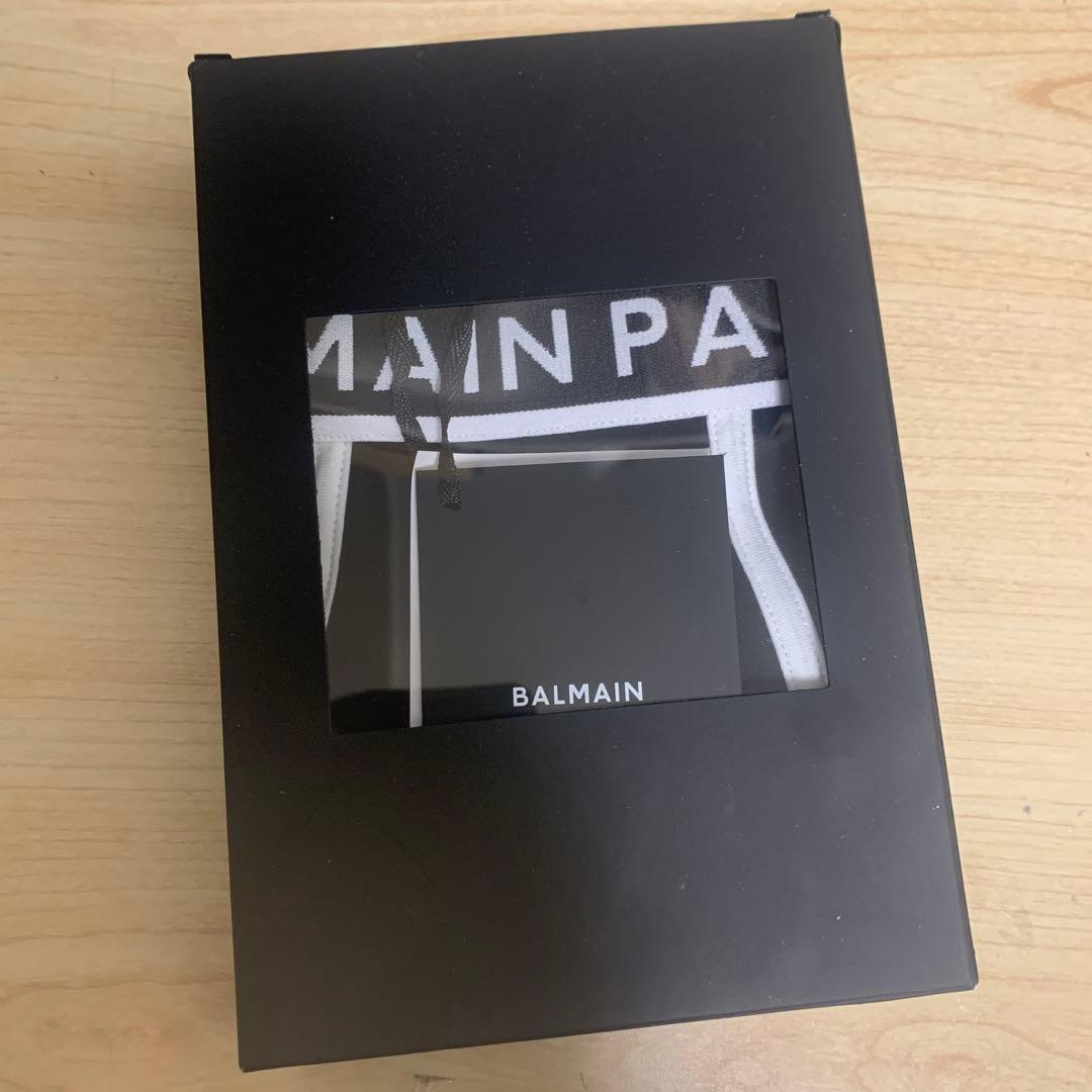 【正規品】BALMAIN バルマン ロゴ ウエストバンド ボクサーパンツ S