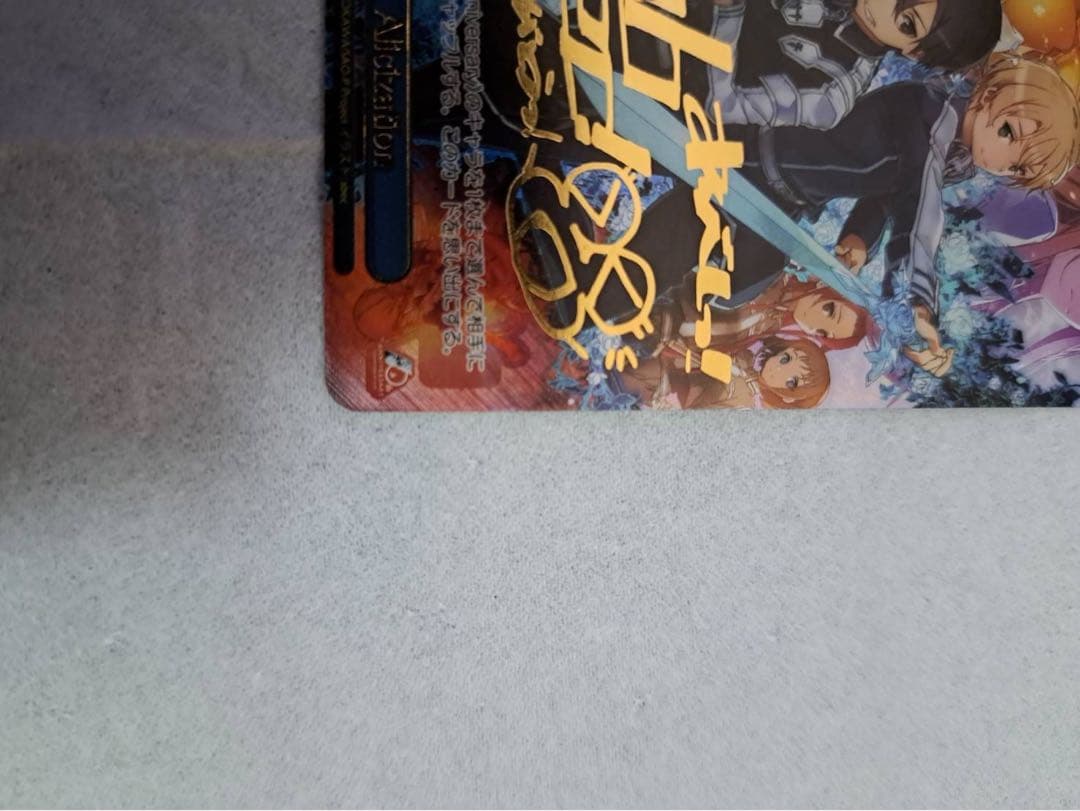 ゲ*！様 ヴァイス　ソードアートオンライン　10th Alicization　サ