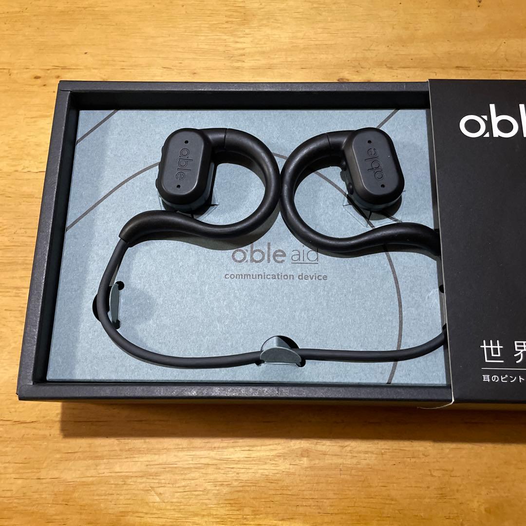 【新品未使用】able aid ワイヤレス集音器