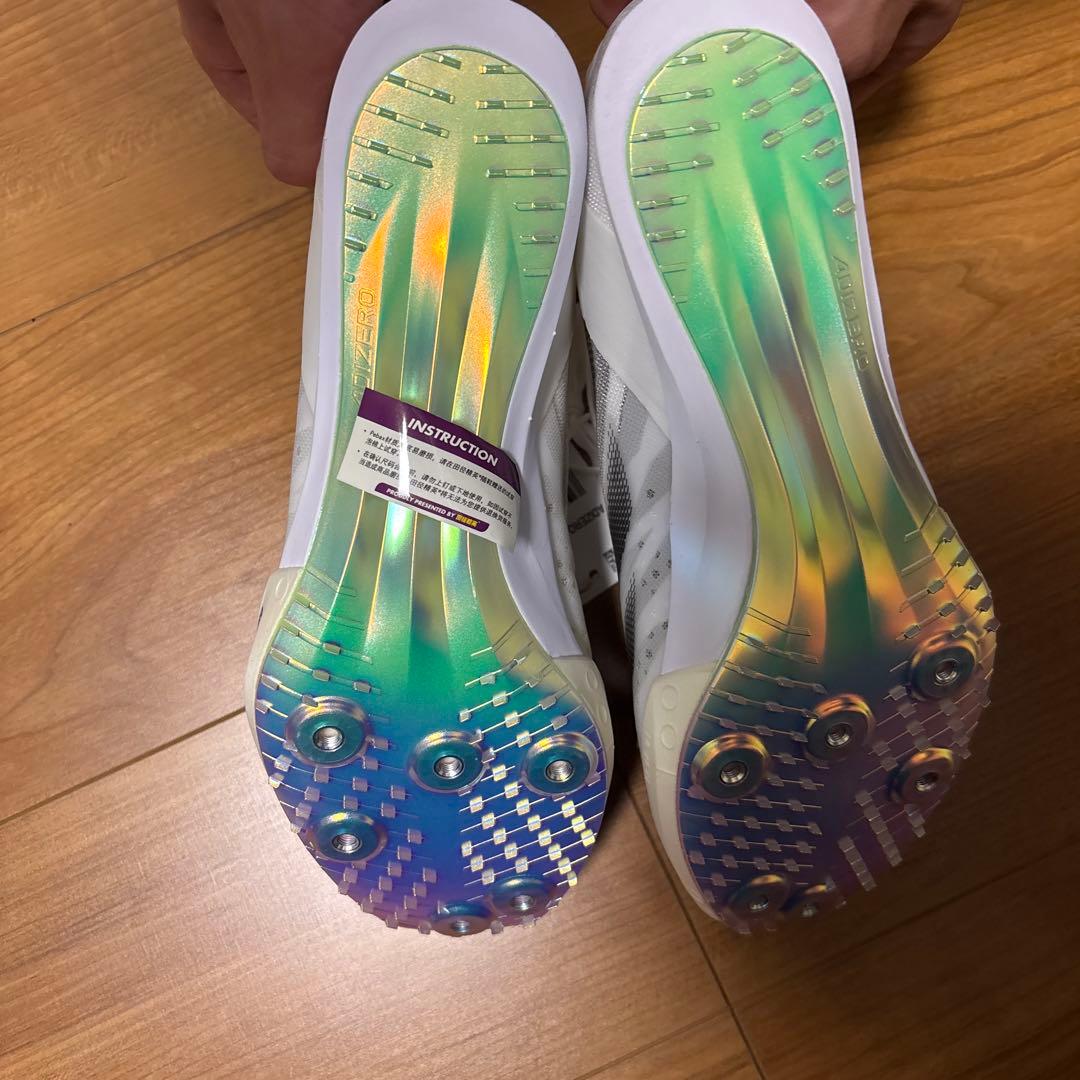 adidas ADIZERO SP2ホワイトグリーン26㎝