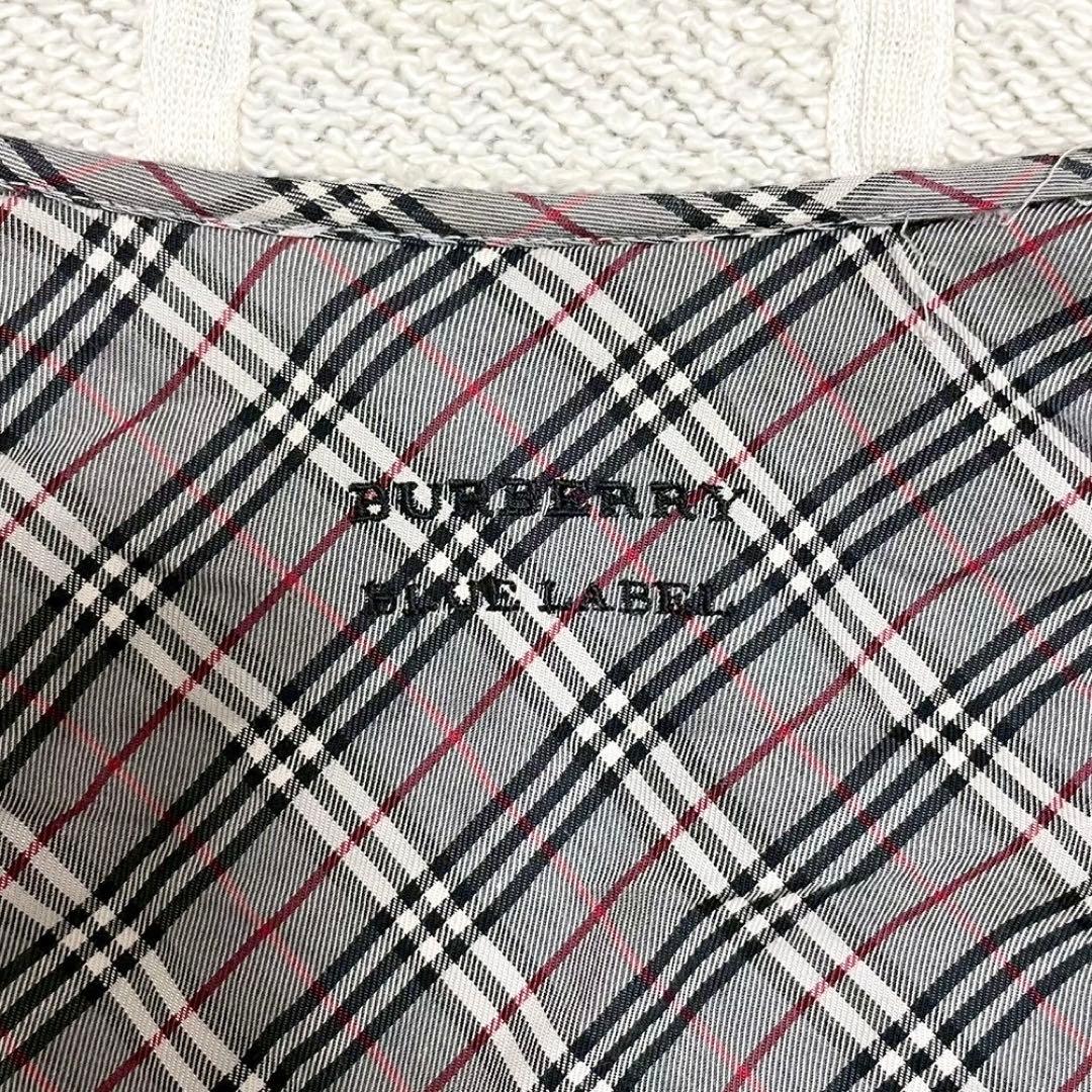 y2k❤️ BURBERRY BLUE LABEL ロゴ ファー ジップパーカー