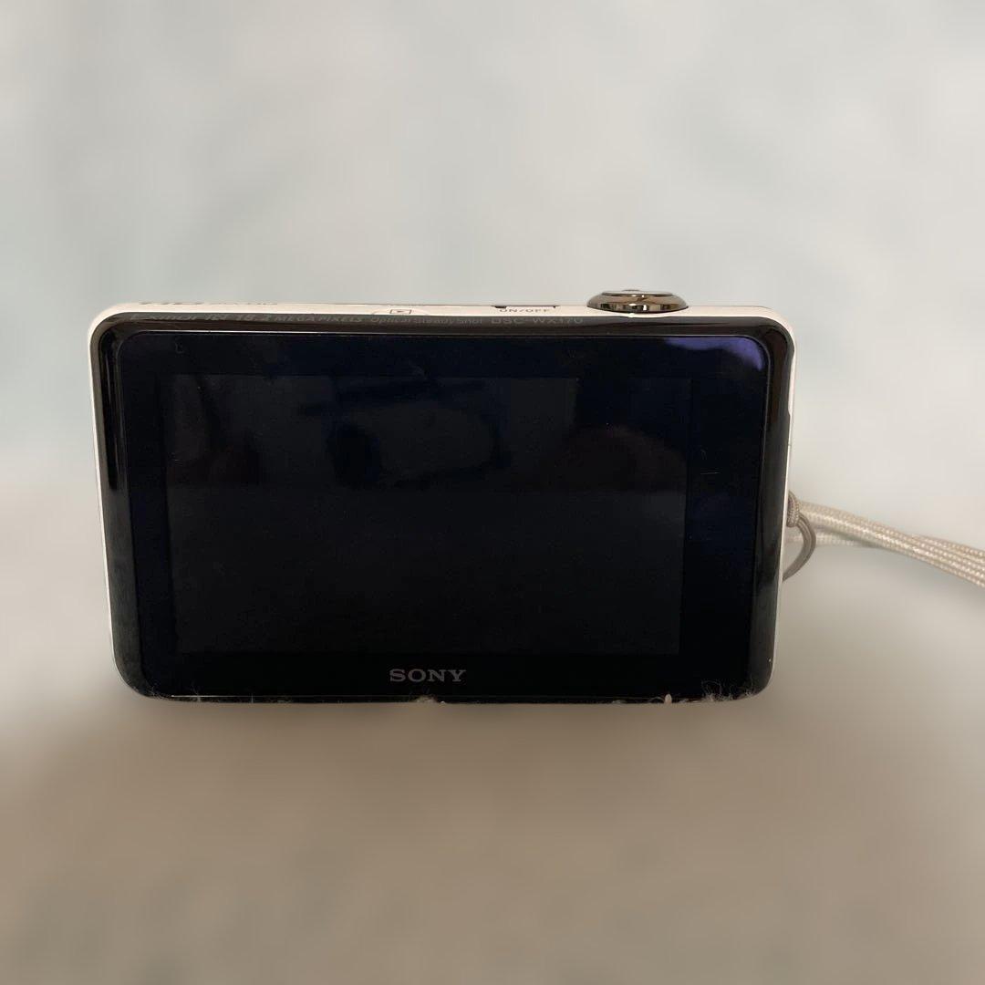 SONY　Cyber-shot　DSC-WX170　ホワイト
