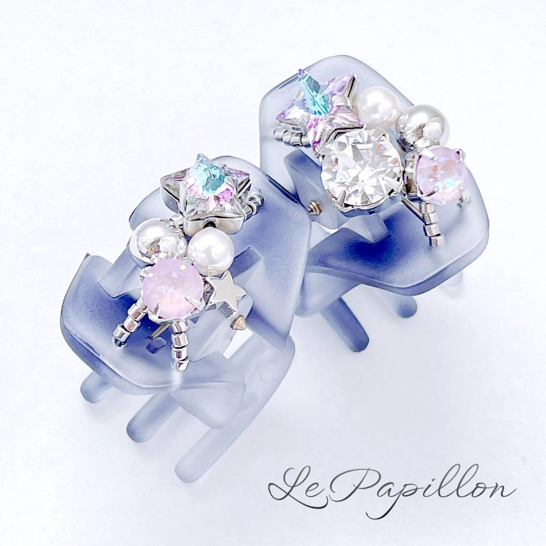 ヘアミニクリップ　４点　No.28とNo.95