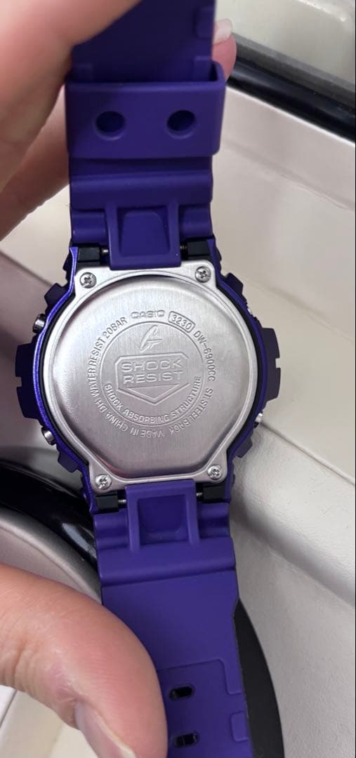 G-SHOCK デジタル腕時計 DW-6900CC パープル（限定カラー