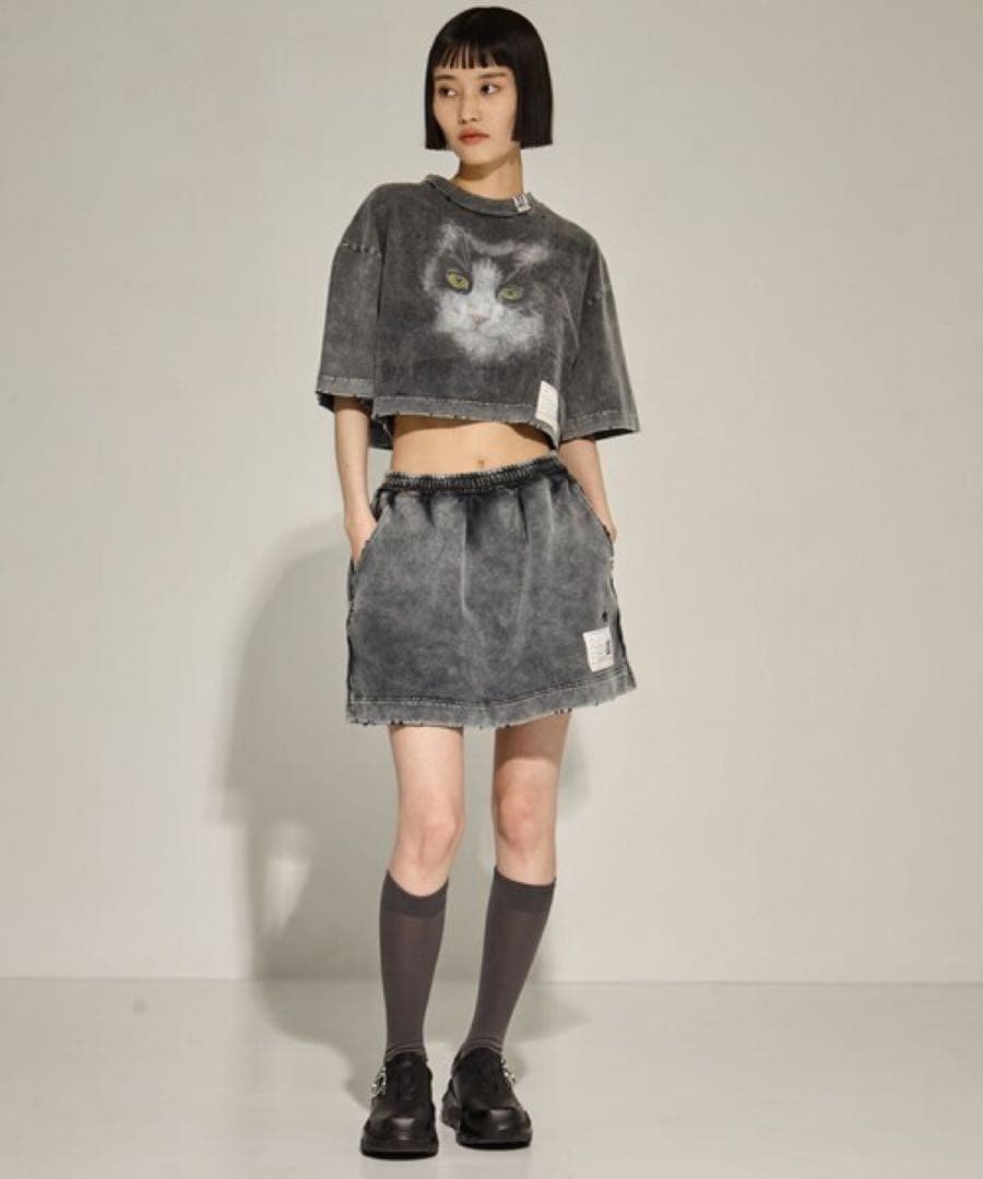 MIHARA YASUHIRO 新品 25ss ブリーチショートパンツ