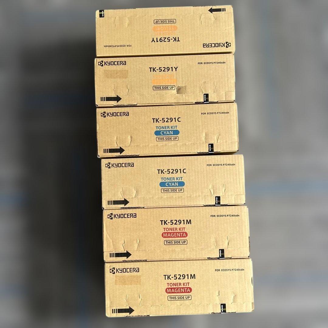 KYOCERA TK-5291 トナーカートリッジ6点セット