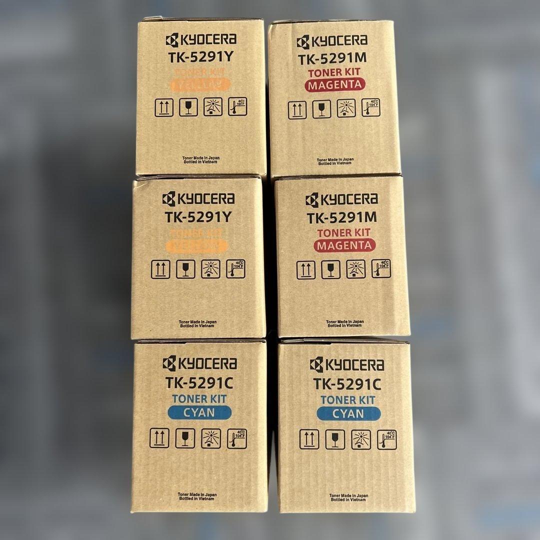 KYOCERA TK-5291 トナーカートリッジ6点セット