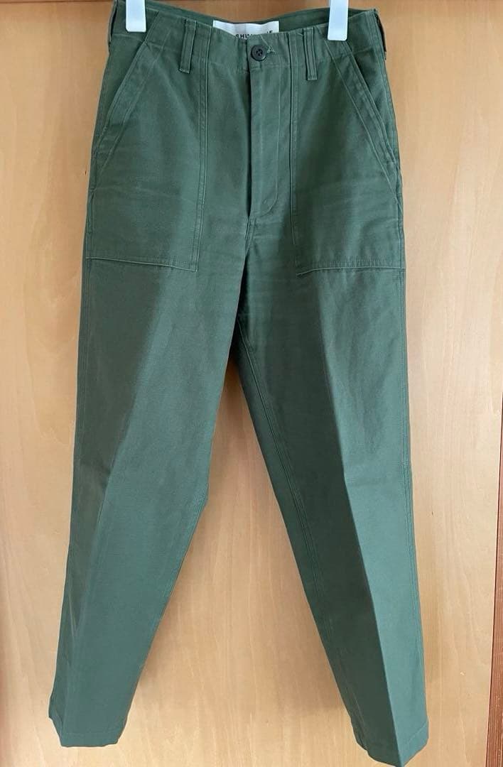 THE SHINZONE シンゾーン　ベイカーパンツ　カーキ　34