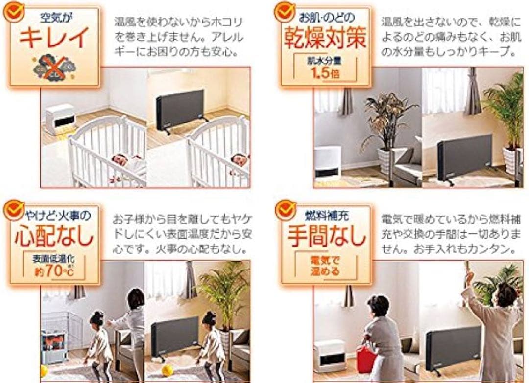 DeLonghi HXJ601L2 電気ヒーター 1200W