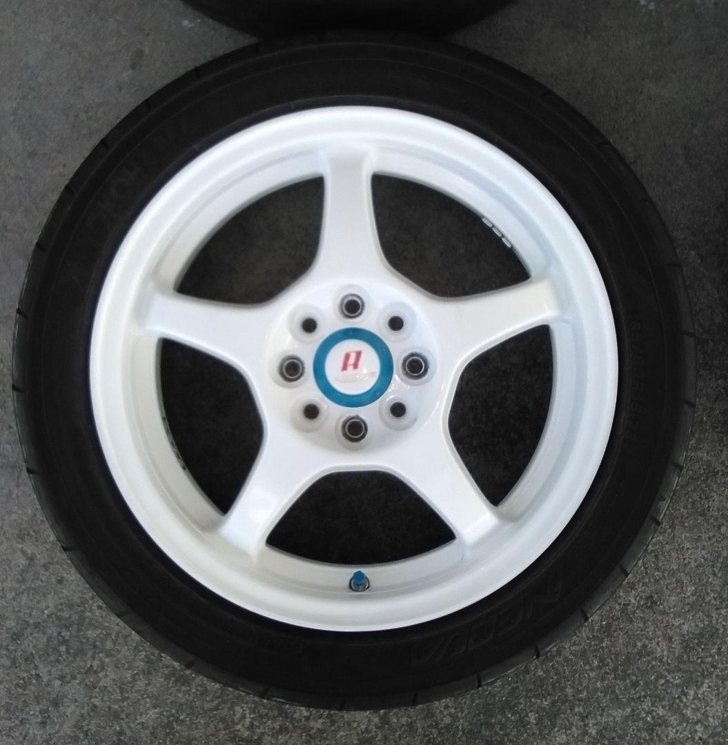 A-TECH 5本スポークにハイグリップ ネオバ/NS-2R エッセで使用