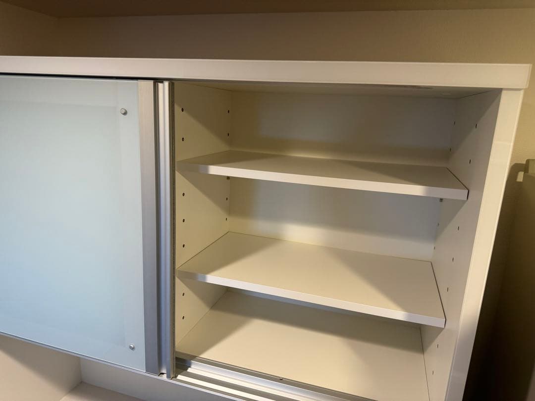 使用2年 15万 コンパス1200 松田家具 キッチン レンジボード 食器棚