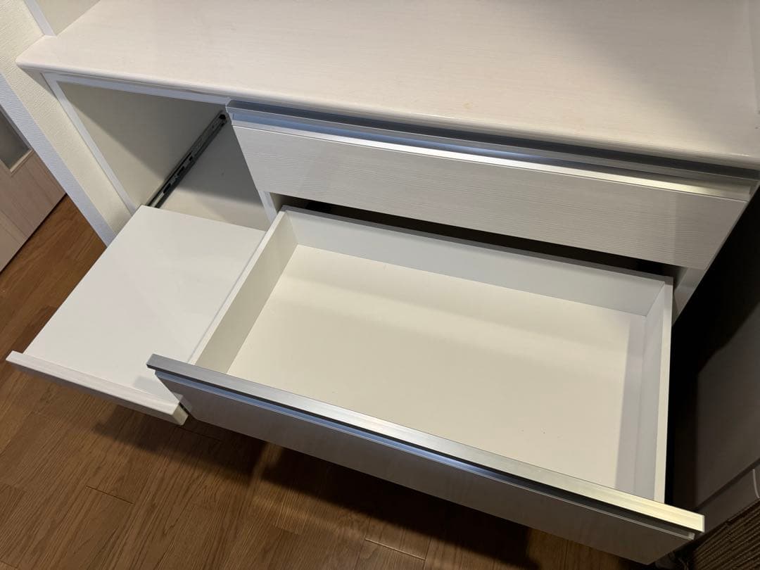 使用2年 15万 コンパス1200 松田家具 キッチン レンジボード 食器棚