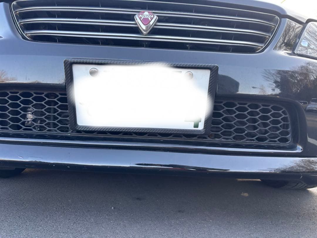 アルテッツァ フロントバンパー リップスポイラー付き