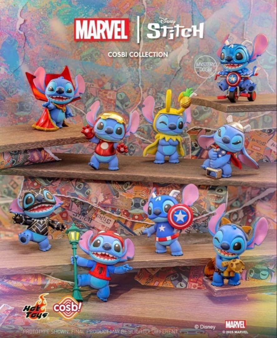 HotToys marvel スティッチ COSBI フィギュア　アソート