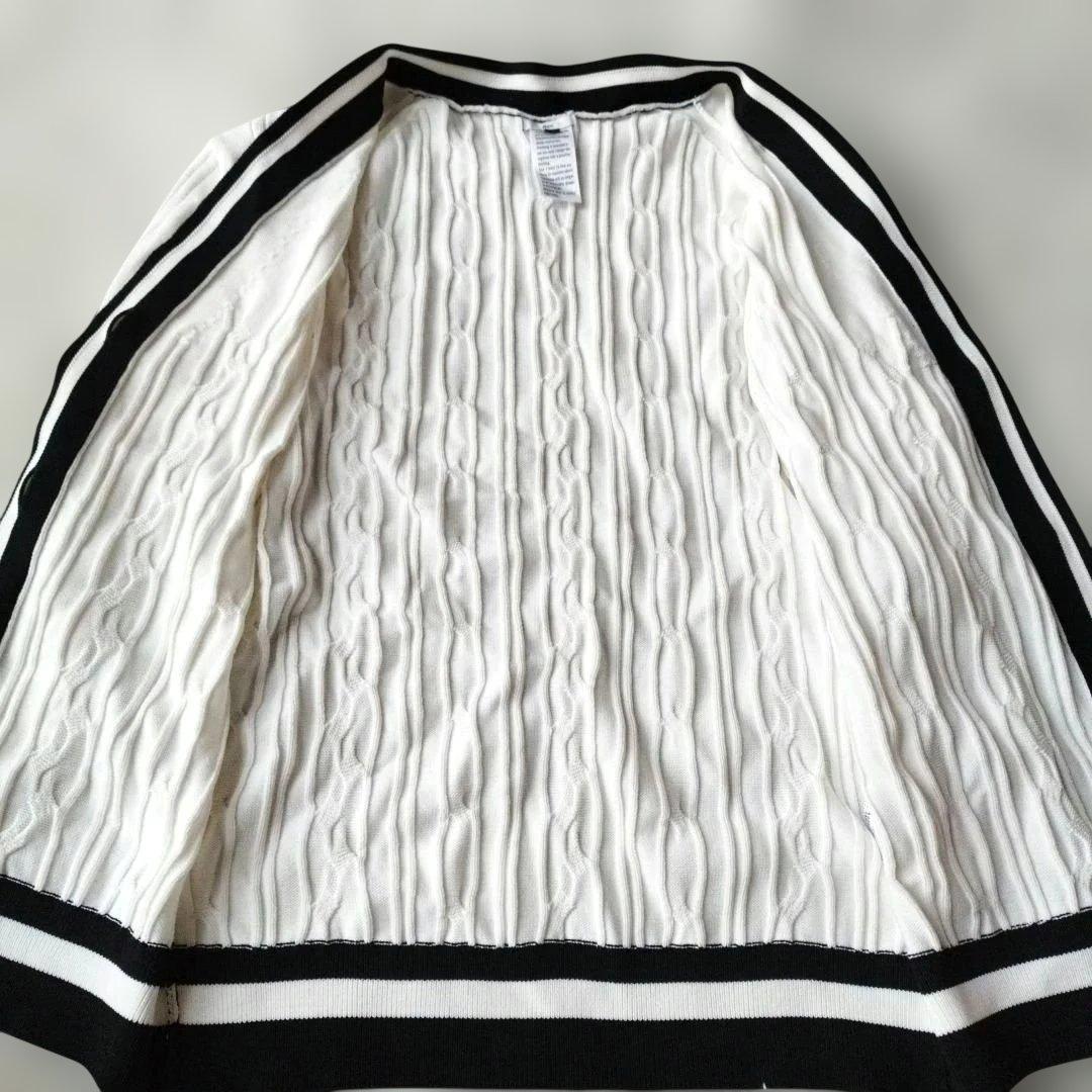 25年♡美品✨Sov. ケーブルニットカーディガン&ベスト 金ボタン M/F