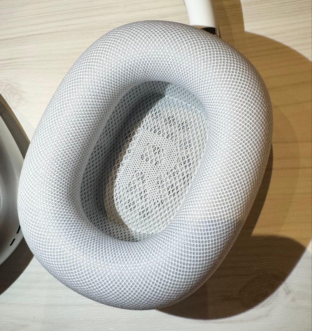 Apple AirPods Max シルバー 美品 使用5回 傷あり カバー付