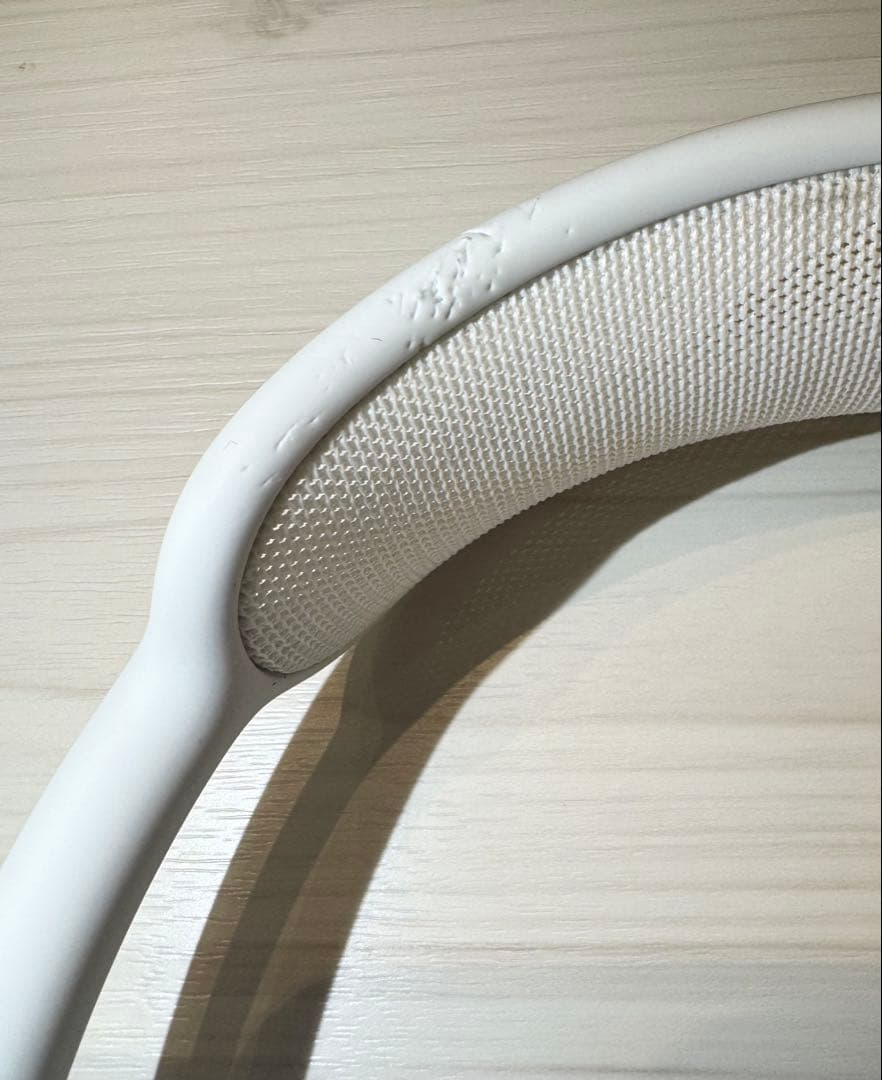 Apple AirPods Max シルバー 美品 使用5回 傷あり カバー付