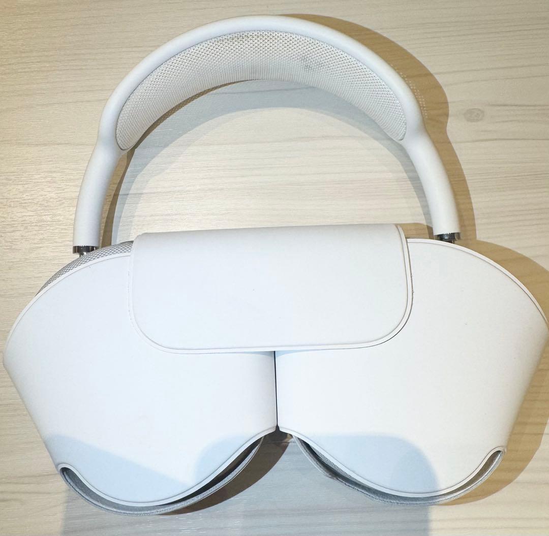 Apple AirPods Max シルバー 美品 使用5回 傷あり カバー付