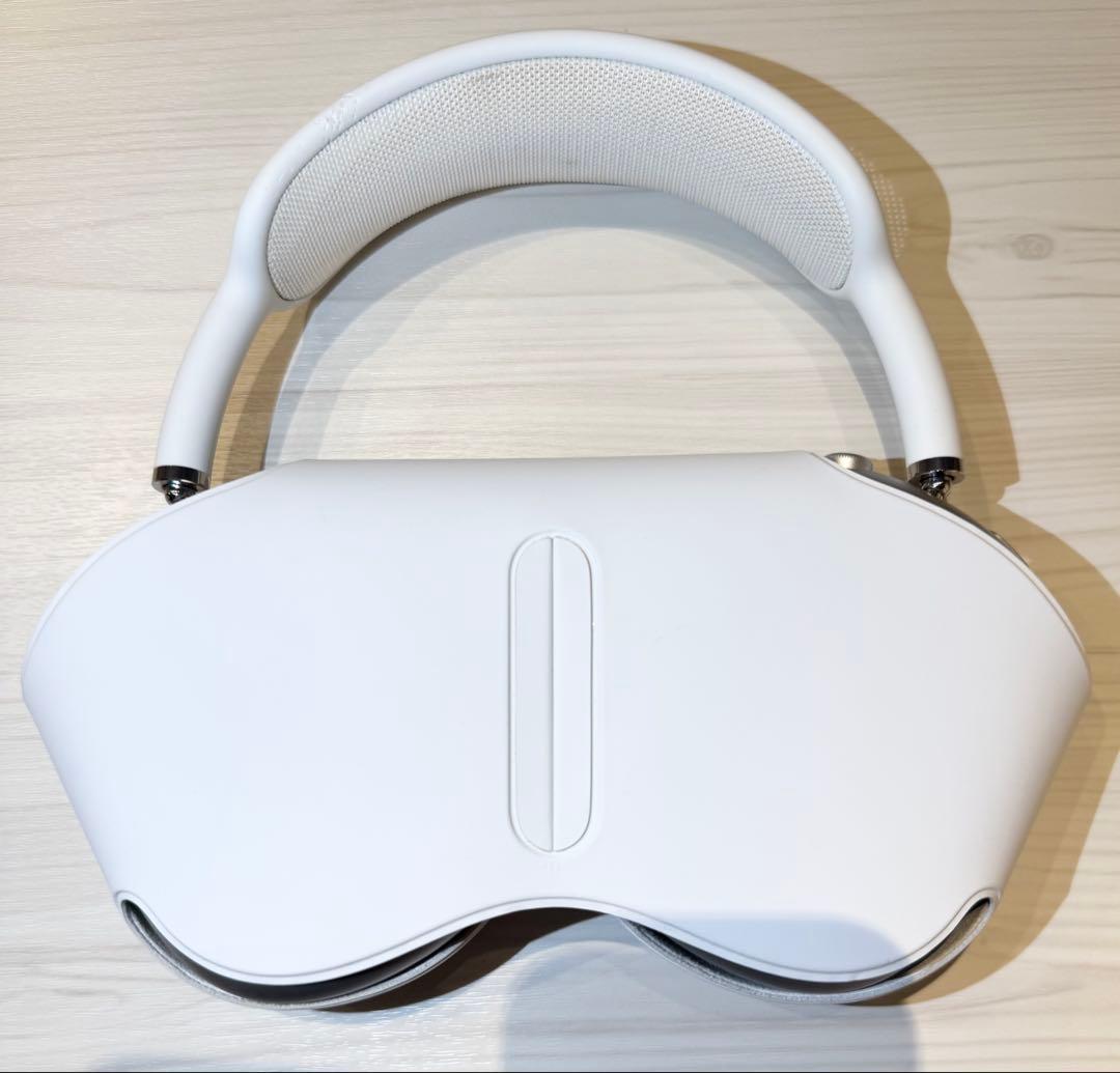 Apple AirPods Max シルバー 美品 使用5回 傷あり カバー付