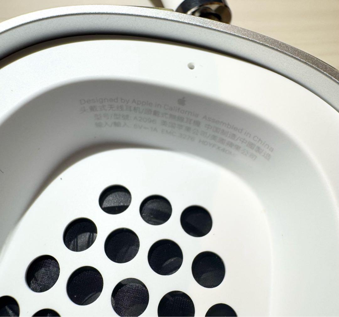 Apple AirPods Max シルバー 美品 使用5回 傷あり カバー付