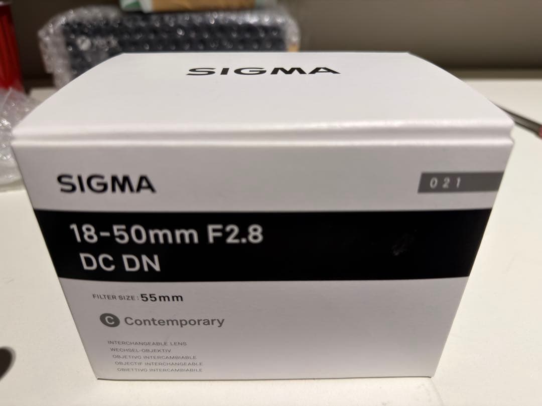 【美品】SIGMA 18-50mm F2.8 DC DN ソニー用Eマウント