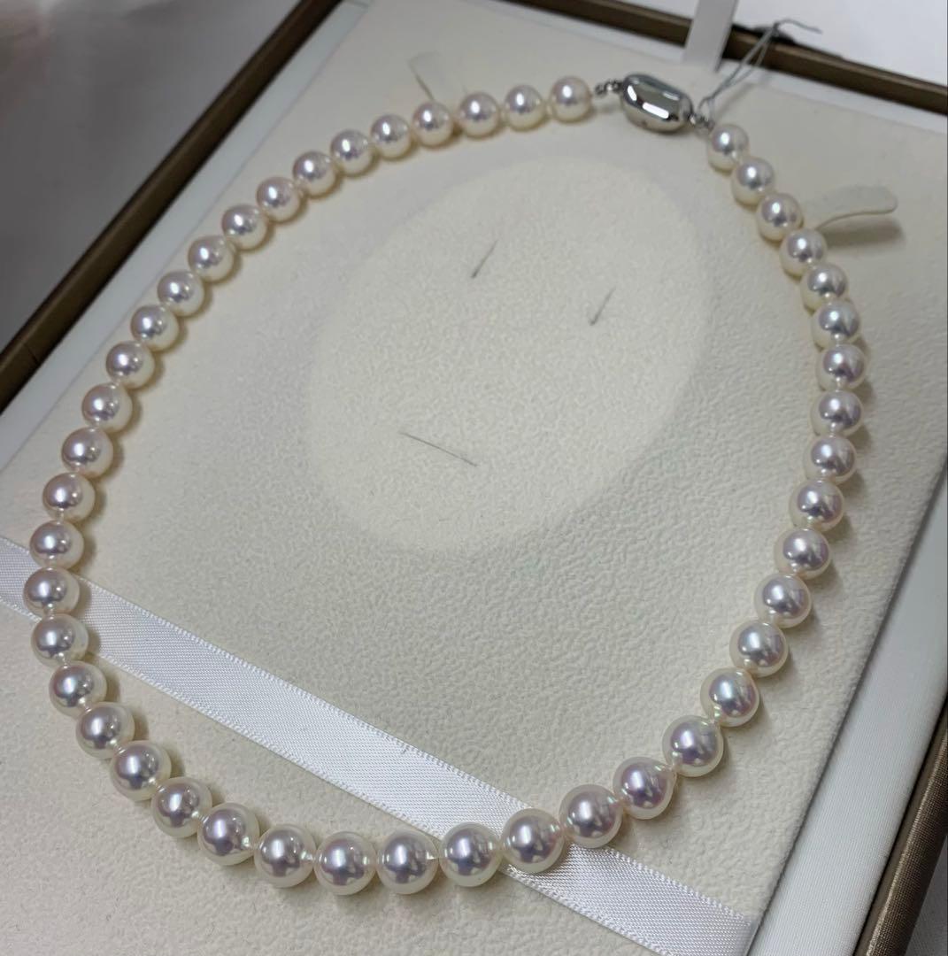 大人気　テリ最強　テリが特選真珠クラス　オーロラロゼプレミアム　8-8.5mm