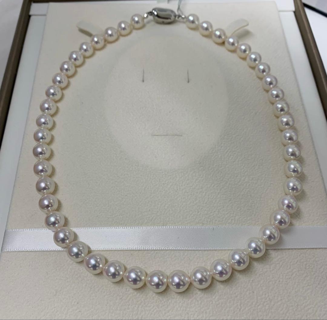 大人気　テリ最強　テリが特選真珠クラス　オーロラロゼプレミアム　8-8.5mm