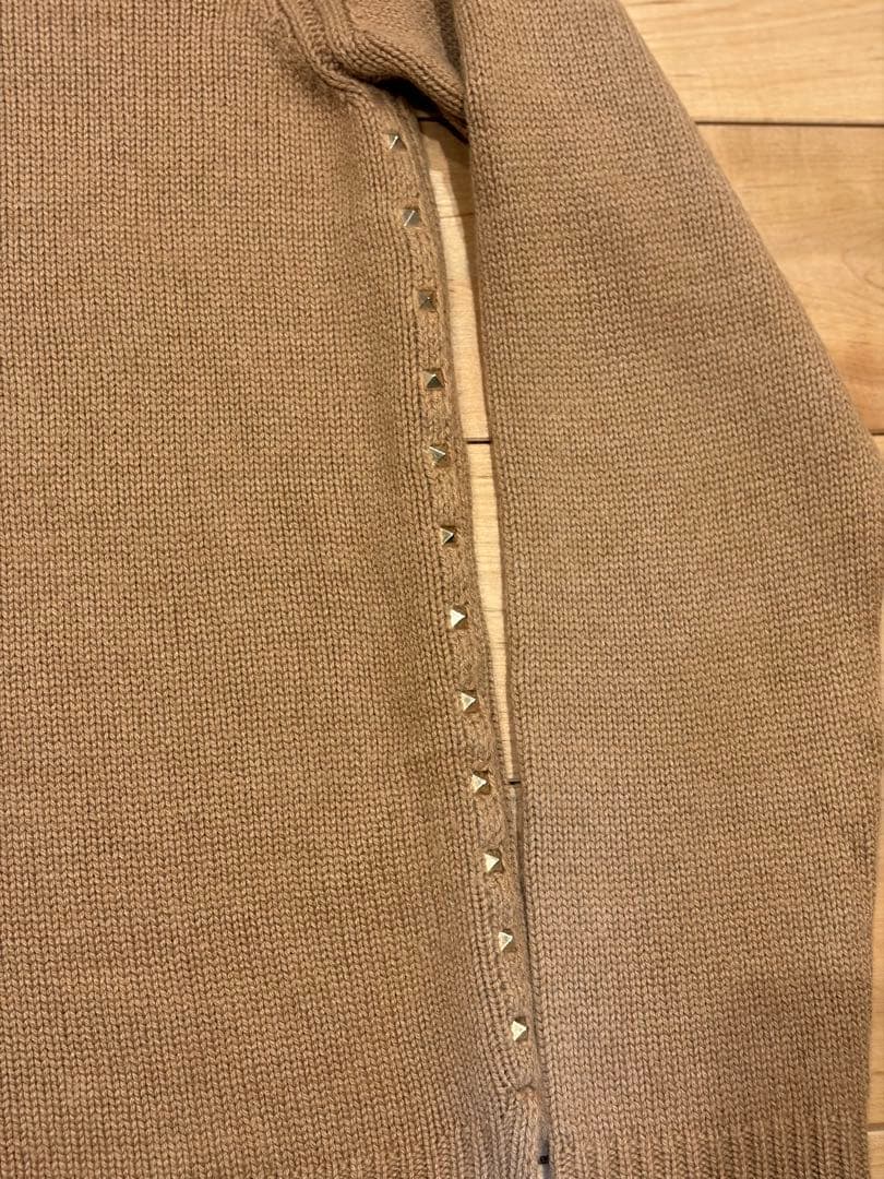 VALENTINO ヴァレンティノ　スタッズ クルーネックニット