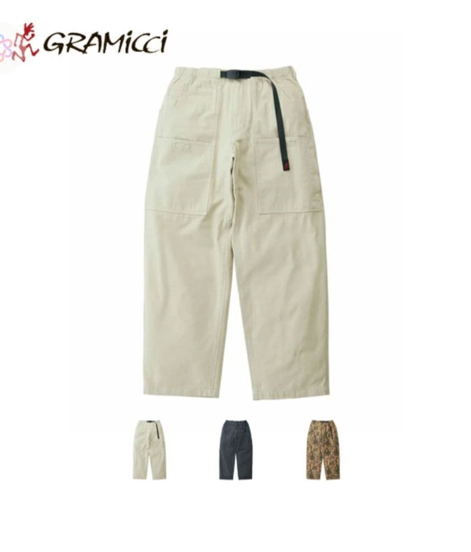 グラミチ　キャンバスイクイプメントパンツ　M
