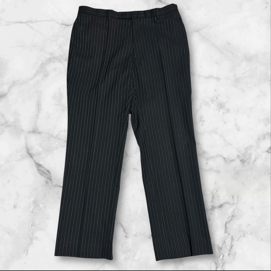 美品　大きいサイズBB8　スーツセレクト　オルタネイトストライプ　ビジネススーツ