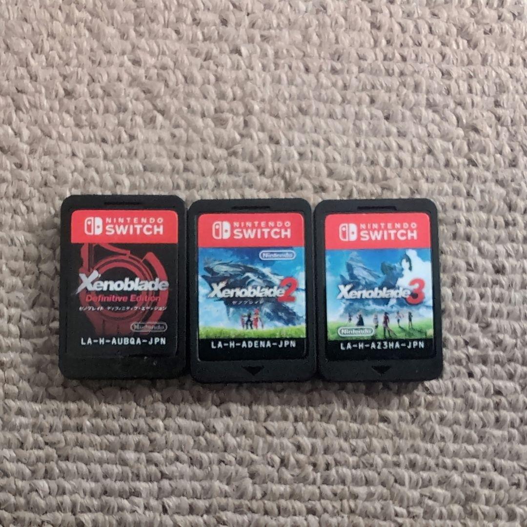 ゼノブレイド1，2，3