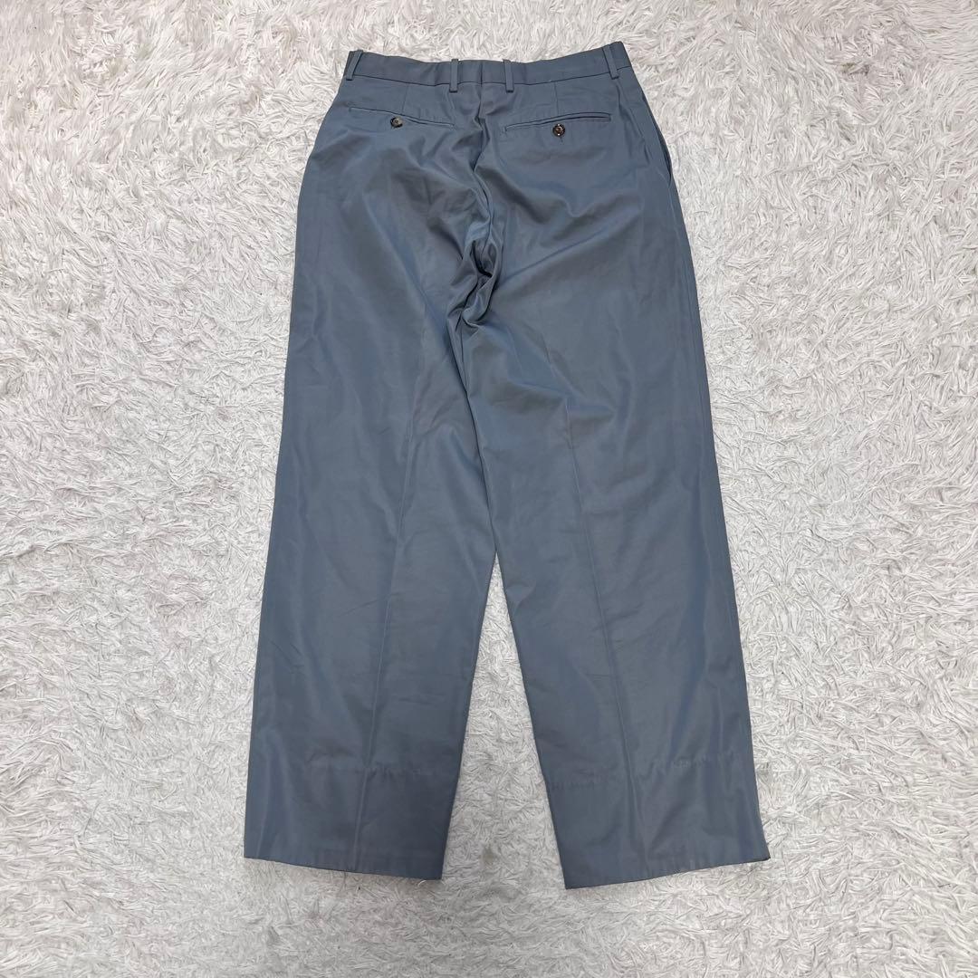 ルイヴィトン セットアップ スーツ 3釦 ブルー コットン XL 50