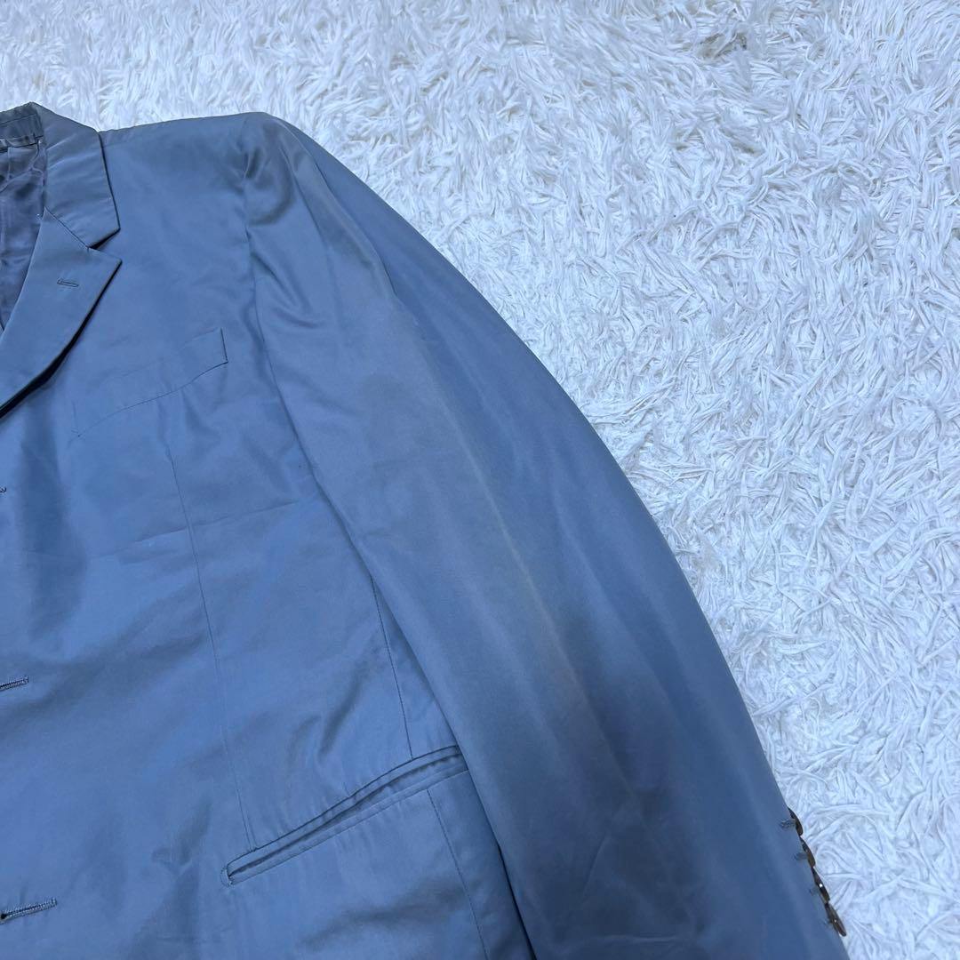 ルイヴィトン セットアップ スーツ 3釦 ブルー コットン XL 50