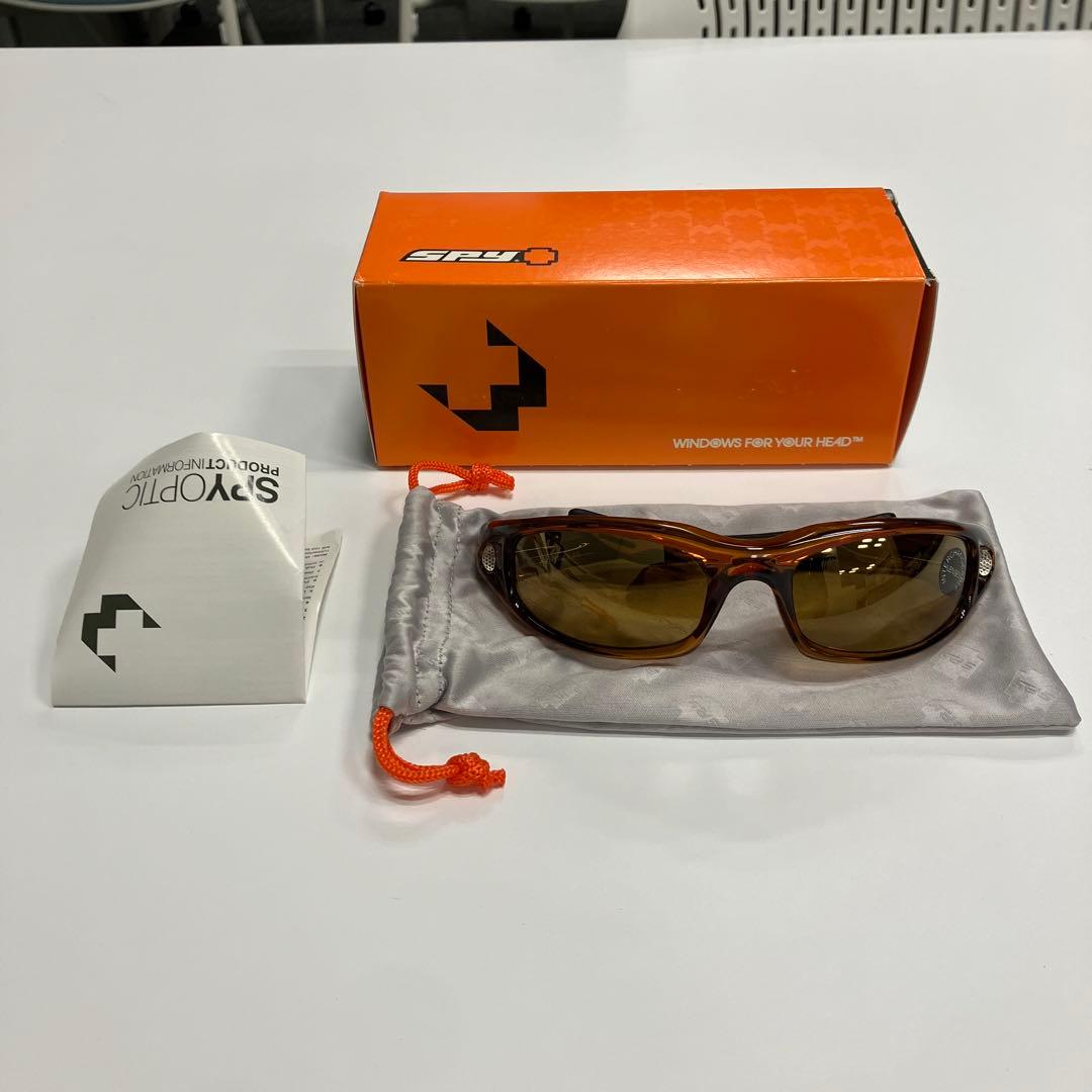 新品未使用 サングラス SPY HS SCOOP クリアブラウン 長渕剛着用
