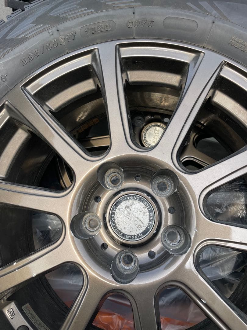 225/65R17 アイスガードSUV ホイール+スタッドレス