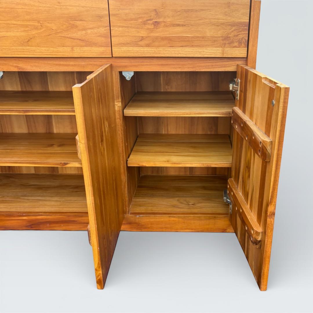 廃盤希少 unico ウニコ BREATH チーク材 キャビネット サイドボード