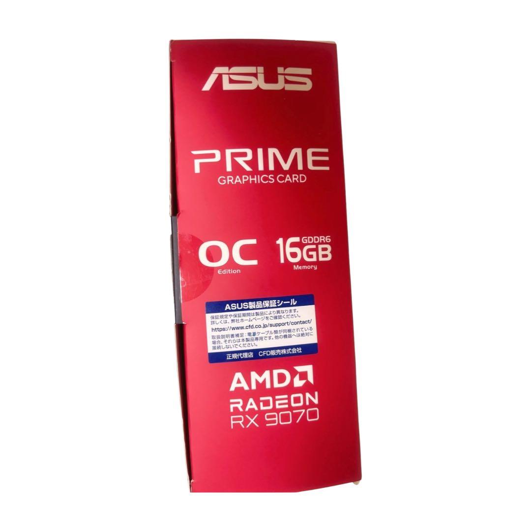 グラフィックボード・グラボ・ビデオカード ASUS Radeon RX 9070 16GB OC