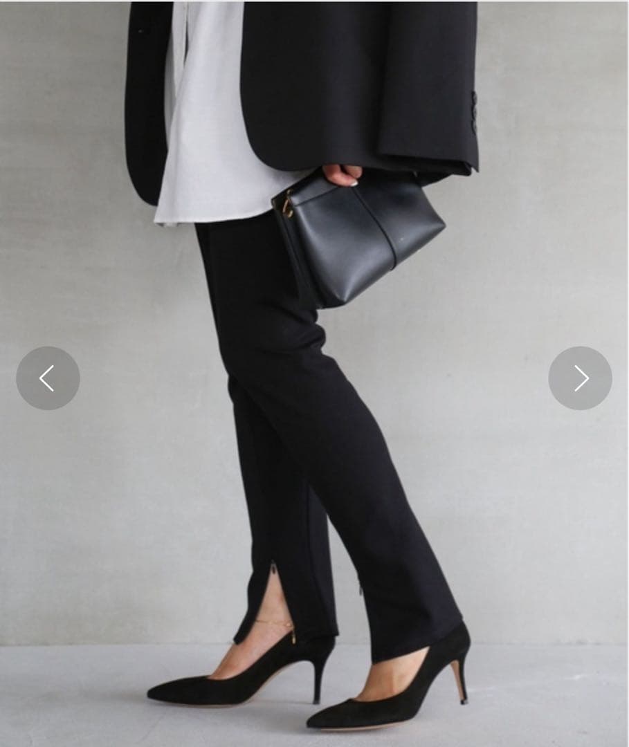 【新品未使用】ドゥーズィエムクラス　Zip レギンスパンツ 36