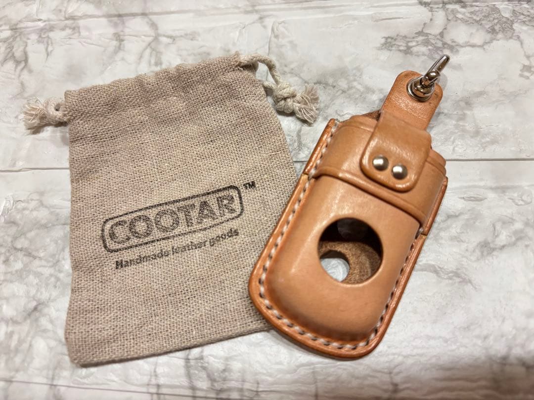 キーレス　革ケース　スーパーカブ　C125 JA48 別注品　COOTAR中古品